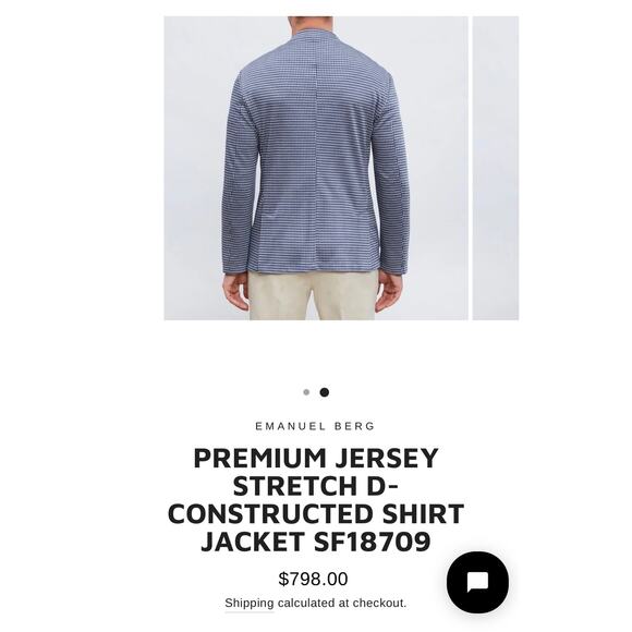 EMANUEL BERG Designer D Constructed Shirt Jacket - Picture 2 of 11